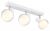 Plafondlamp wit met 3 opaalglazen kappen e14 fitting globo lighting tokki 54309-3W 9007371449040 