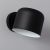 Wandlamp zwart leeslamp modern 'Bedour' E27 fitting verstelbaar 210mm
