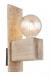 Wandlamp hout e27 fitting minimalistisch amalie globo 