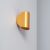 Up en down wandlamp goud modern met ingebouwde LED warm wit verstelbaar