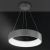 Hanglamp ring led 'Pure' grijs rond modern 32w 450mm
