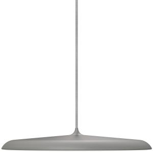 Moderne grijze hanglamp LED dimbaar rond design 