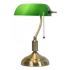 Bureaulamp banker lamp bankierslamp E27 lamp 410mm