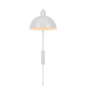 Witte wandlamp met schakelaar en e14 fitting  2213721001