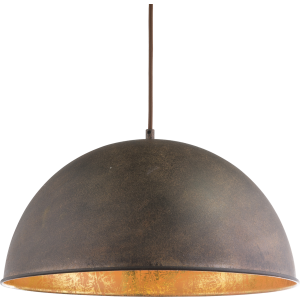Hanglamp roest industrieel E27 fitting metaal