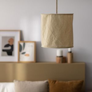 Hanglamp stoffen kap e27 fitting modern