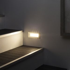 Trapverlichting buiten lamp modern IP65 zilver verstelbaar
