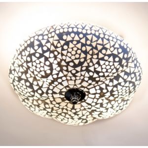 Oosterse plafondlamp mozaiek led lamp badkamer