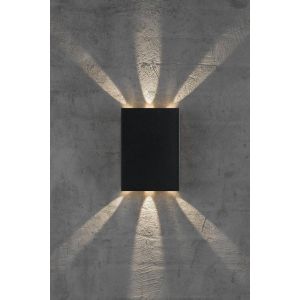 Nordlux fold wandlamp 10W led lamp buitenlamp vierkant zwart