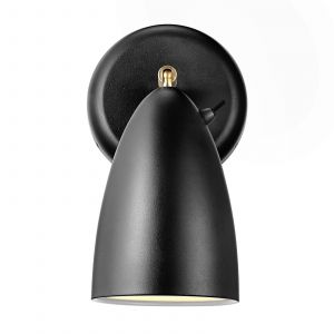 Nordlux nexus wandlamp slaapkamer zwart modern 2020601003