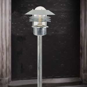 staande lamp buiten tuinpadverlichting modern 920mm E27 fitting gegalvaniseerd