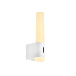 wandlamp naast spiegel wit met LED nordlux design 2015301001 5704924002557 2113329