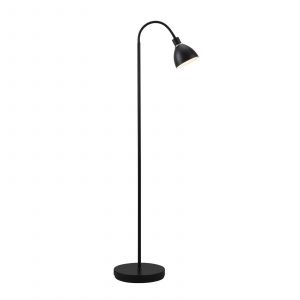 Nordlux E14 fitting zwart modern staande leeslamp verstelbaar