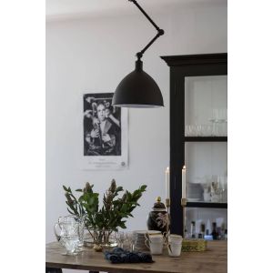 Plafondlamp zwart verstelbaar led lamp modern by rydens bazar eettafellamp
