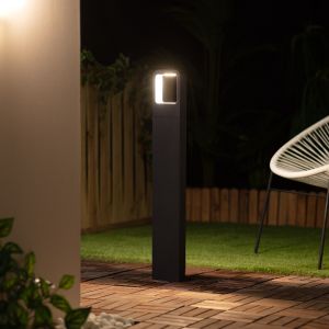 Tuinlamp led modern 800mm zwart buiten verlichting