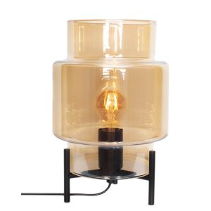 Kleine tafellamp amberglazen kap by rydens designverlichting 7391741023315 4002330-5503