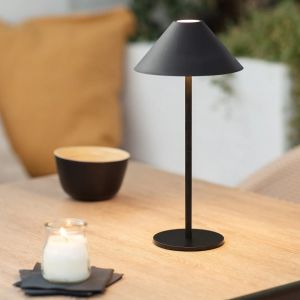 Oplaadbare tafellamp met schakelaar batterij LED lichtbron dimbaar 