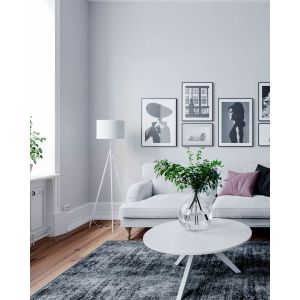 Witte vloerlamp schakelaar e27 fitting designverlichting By Rydens Rina 4100700-4000 