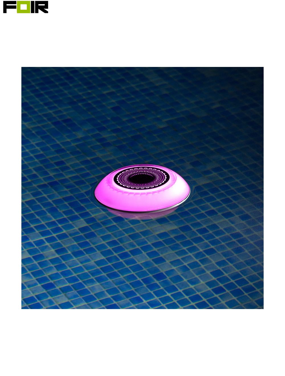 Badkamer Zwembad Speaker Drijvend met LED