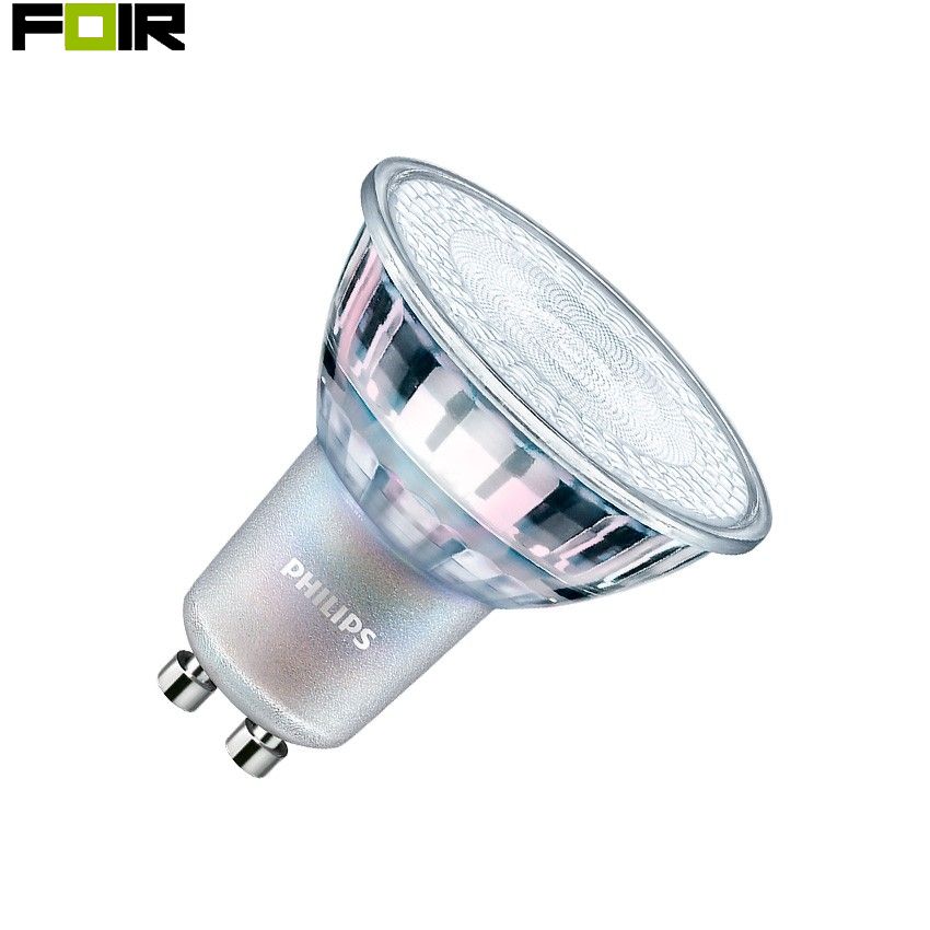 Zuiver wit compleet GU10 4.9W 60° MAS spotVLE PHILIPS CorePro LED lamp (dim
