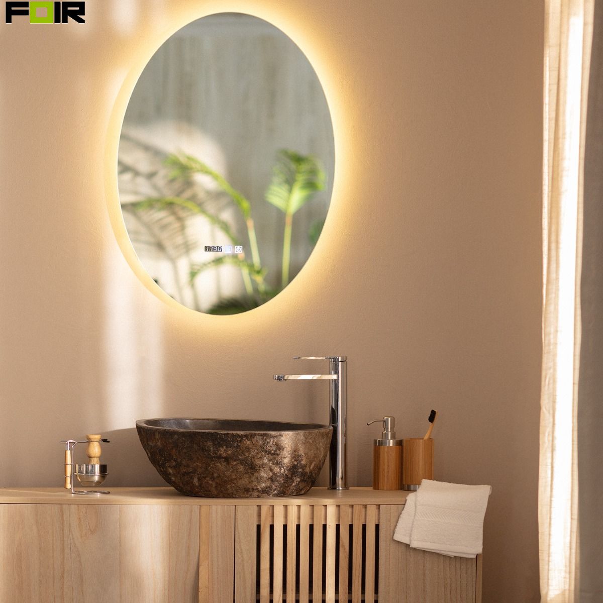 Ministerie Nieuwheid Beïnvloeden Badkamerspiegel verwarmd verlichting? Bekijk deze spiegel in de webshop!