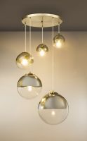 hanglamp bollen goud voor in de hal of woonkamer