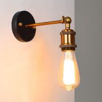 Wandlamp industrieel hoek lamp met e27 fitting
