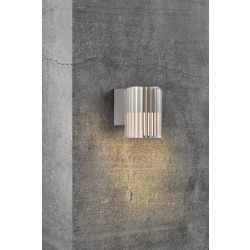 wandlamp e27 fitting aludra aluminium nordlux designverlichting