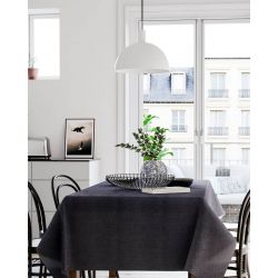 Grote witte hanglamp met e27 fitting design geschikt voor in de woonkamer keuken