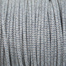 Denim & linnen rond gevlochten strijkijzersnoer stoffen snoer