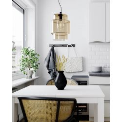 By Rydens hanglamp ebbot amberglas e27 fitting designverlichting 