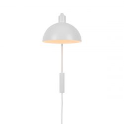 Witte wandlamp met schakelaar en e14 fitting  2213721001