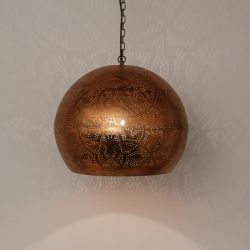 Hanglamp goud filigrain modern koper e27 fitting