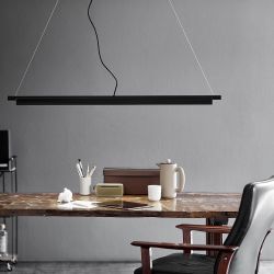 Nordlux SpaceB hanglamp zwart modern led lamp kantoor