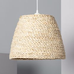 Hanglamp gevlochten led lamp voor boven tafel