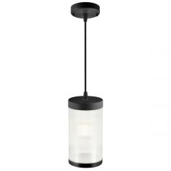 Kleine zwarte wandlamp met ingebouwde E27 fitting Nordlux Coupar