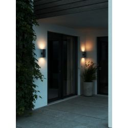 kyklop ripple wandlamp mat zwart gu10 fitting nordlux minimalistisch modern 