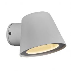 Buitenlamp gu10 downlighter wit metaal design