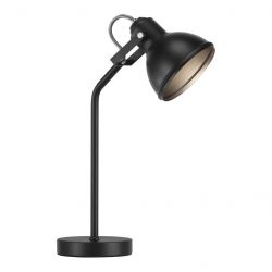 Zwart  tafellamp e27 fitting modern verstelbaar industrieel