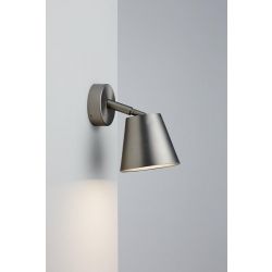 Badkamerlamp zilver ip44 verstelbaar modern led lamp gu10