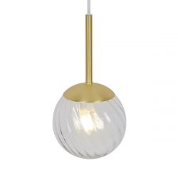 Hanglamp glas e14 fitting led lamp modern