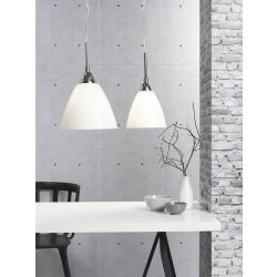 Nordlux read 20 hanglamp wit glas E27 fitting 200mm