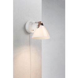 Nordlux hanglamp G9 modern wit opaal glas met schakelaar