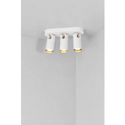 mimi plafondspot wit met 3 gu10 fittingen verstelbaar nordlux deens design