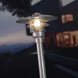 Nordlux staande lamp modern E27 fitting gegalvaniseerd