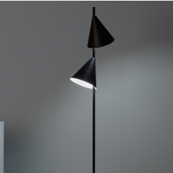 Vloerlamp zwart e27 fitting  modern led lamp