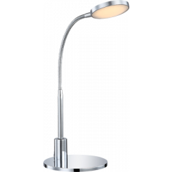 Tafellamp chrome modern led lamp 