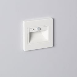 Trapverlichting wit met sensor modern led lamp vierkant 