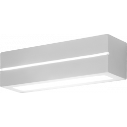 Wandlamp overschilderbaar E27 fitting modern wit
