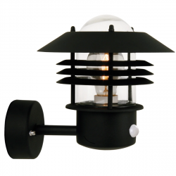 wandlamp klassiek design nordlux gevelverlichting met ingebouwde sensor reageert op beweging veilig modern desingverlichting design wandlamp